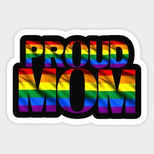 PROUD MOM Sticker